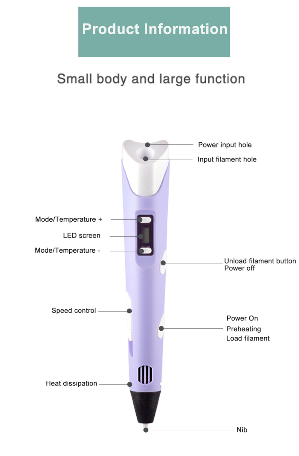 3D Printing Pen PLA Filament 3 - 3D Printing Pdf avis et prix