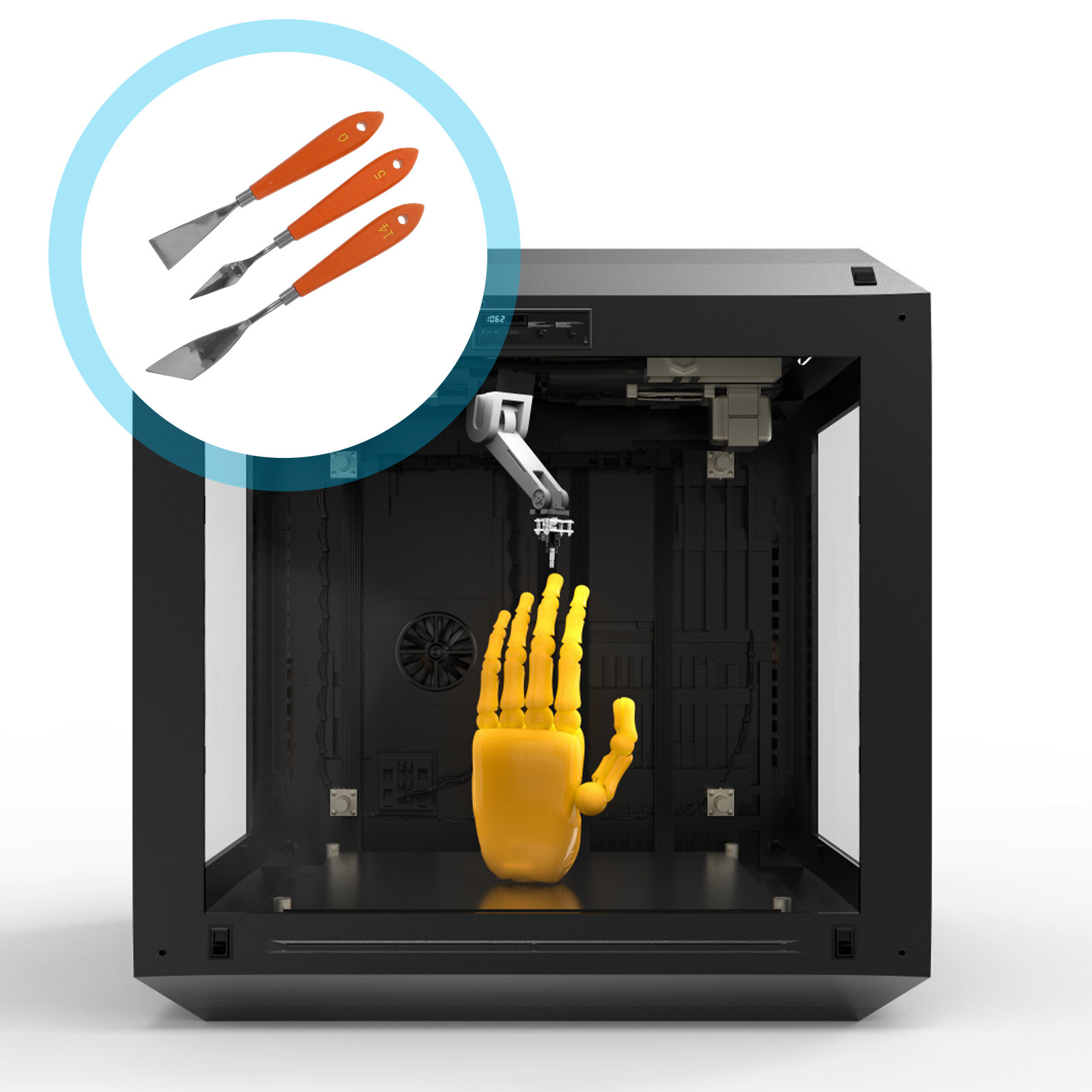 3Pcs 3D Printer Removal Tool S - Print Removal Spatula avis et prix
