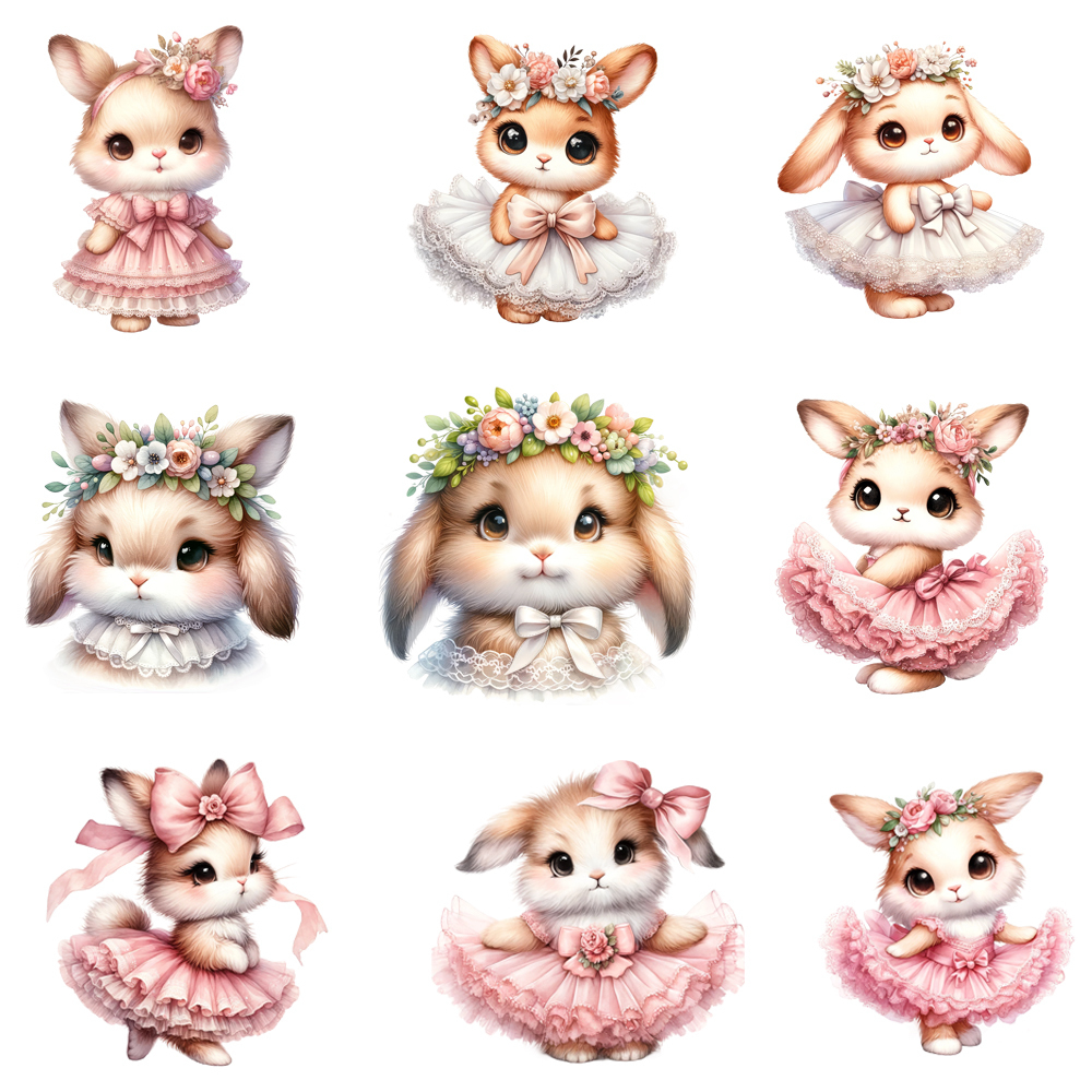 15cm Kids Flower Rabbit Animal - 3D Printing Rabbit avis et prix