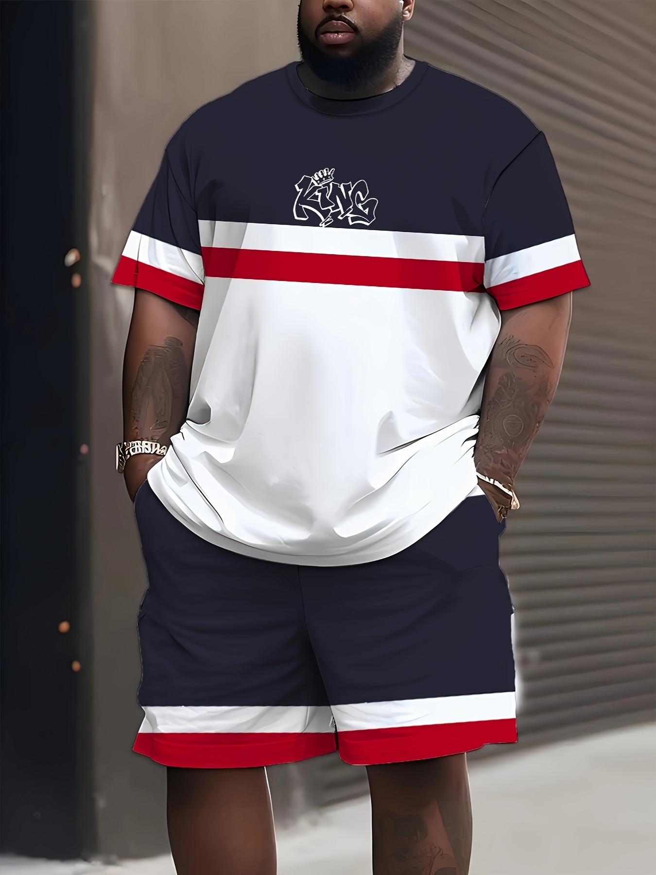 New Plus Size Men's T-shirt An - 3D Printing Kit avis et prix