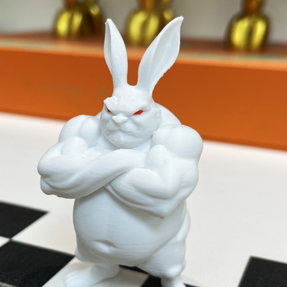 Muscular Rabbit 3D Print Figur - 3D Printing Rabbit avis et prix