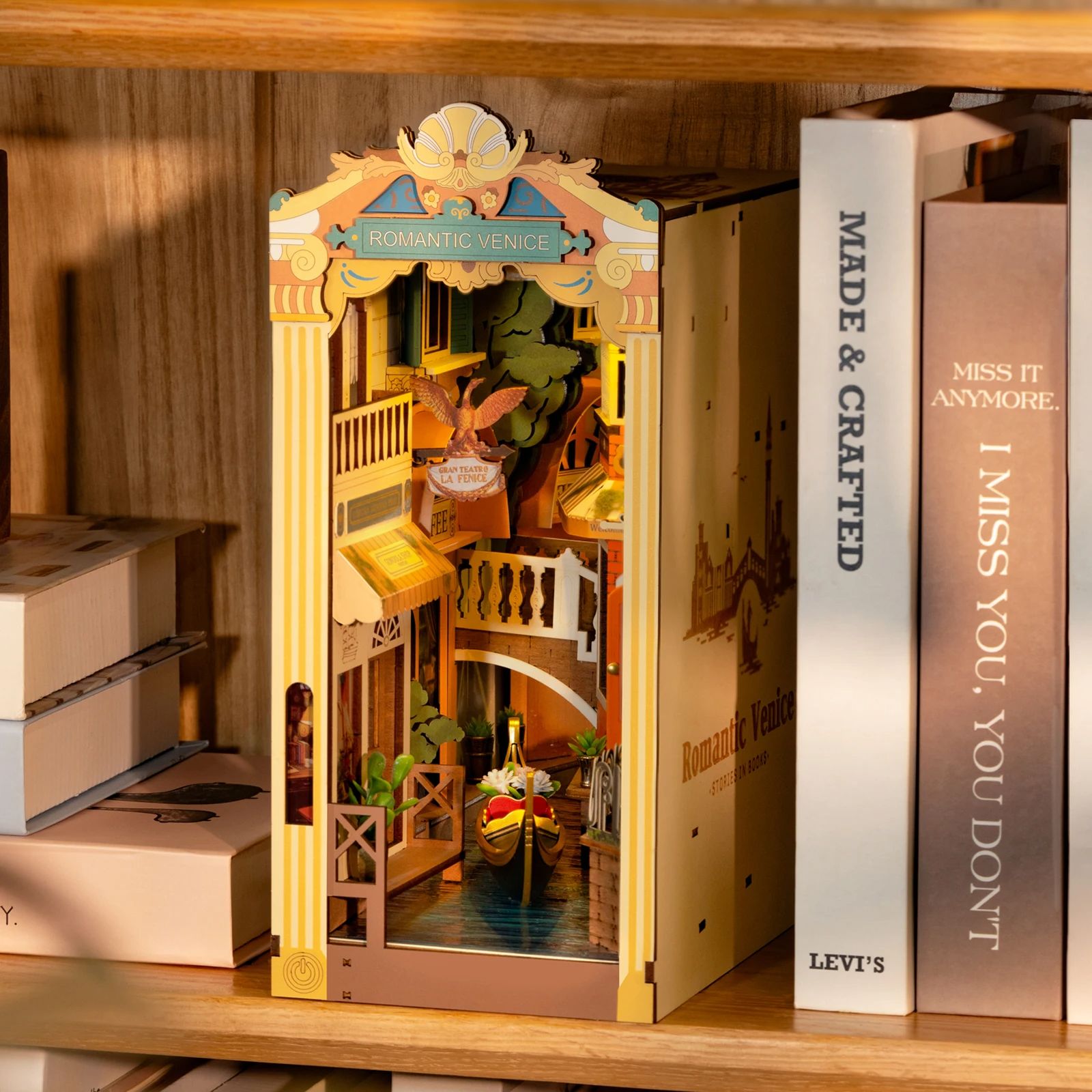 Rolife DIY Book Nook Kit Roman - 3D Printing Lego avis et prix