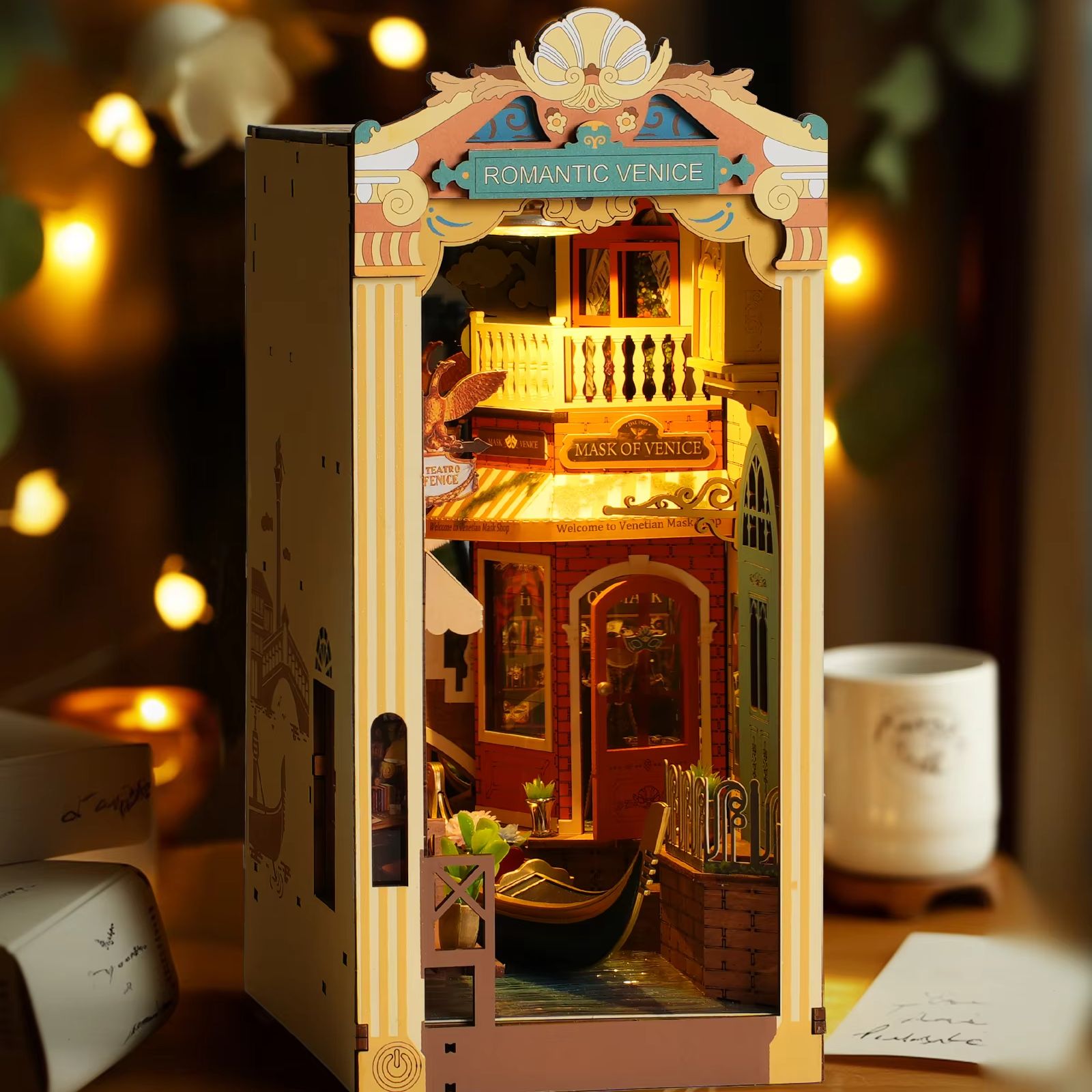Rolife DIY Book Nook Kit Roman - 3D Printing Lego avis et prix