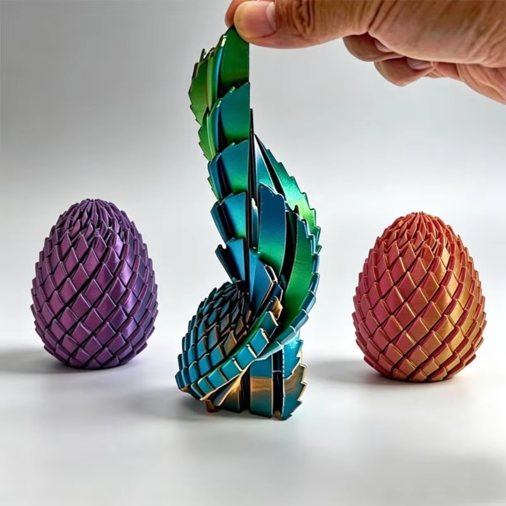 3D Printed 7.5/5.5CM Twisted D - 3D Printing Gif avis et prix