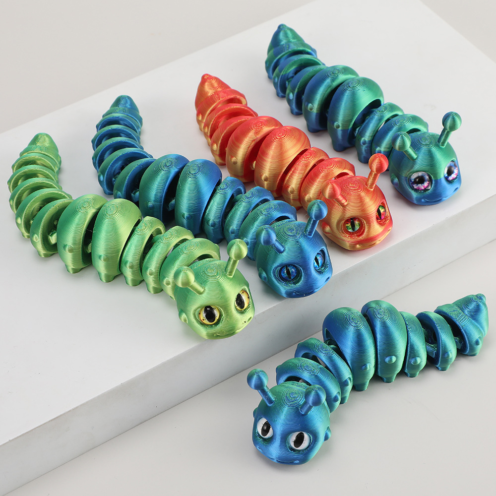 New 3D Printed Caterpillar Toy - 3D Printing Gif avis et prix