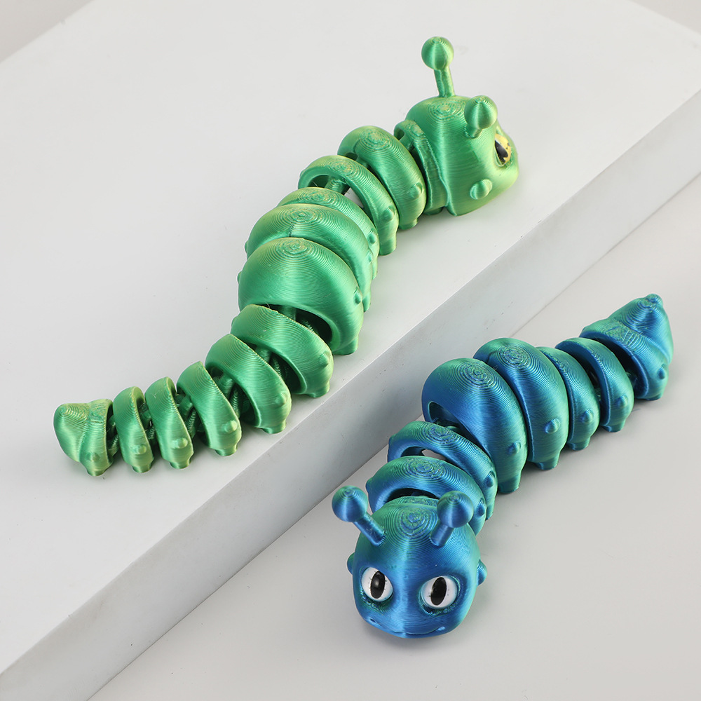 New 3D Printed Caterpillar Toy - 3D Printing Gif avis et prix