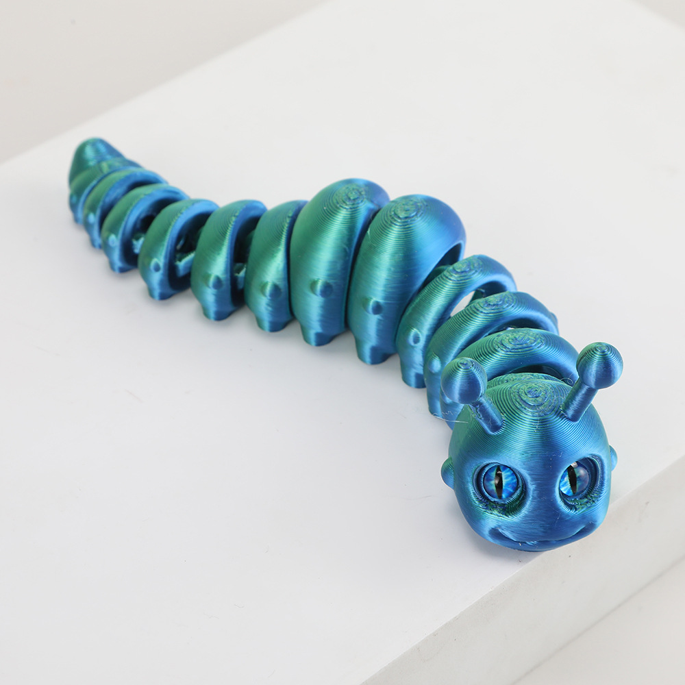 New 3D Printed Caterpillar Toy - 3D Printing Gif avis et prix