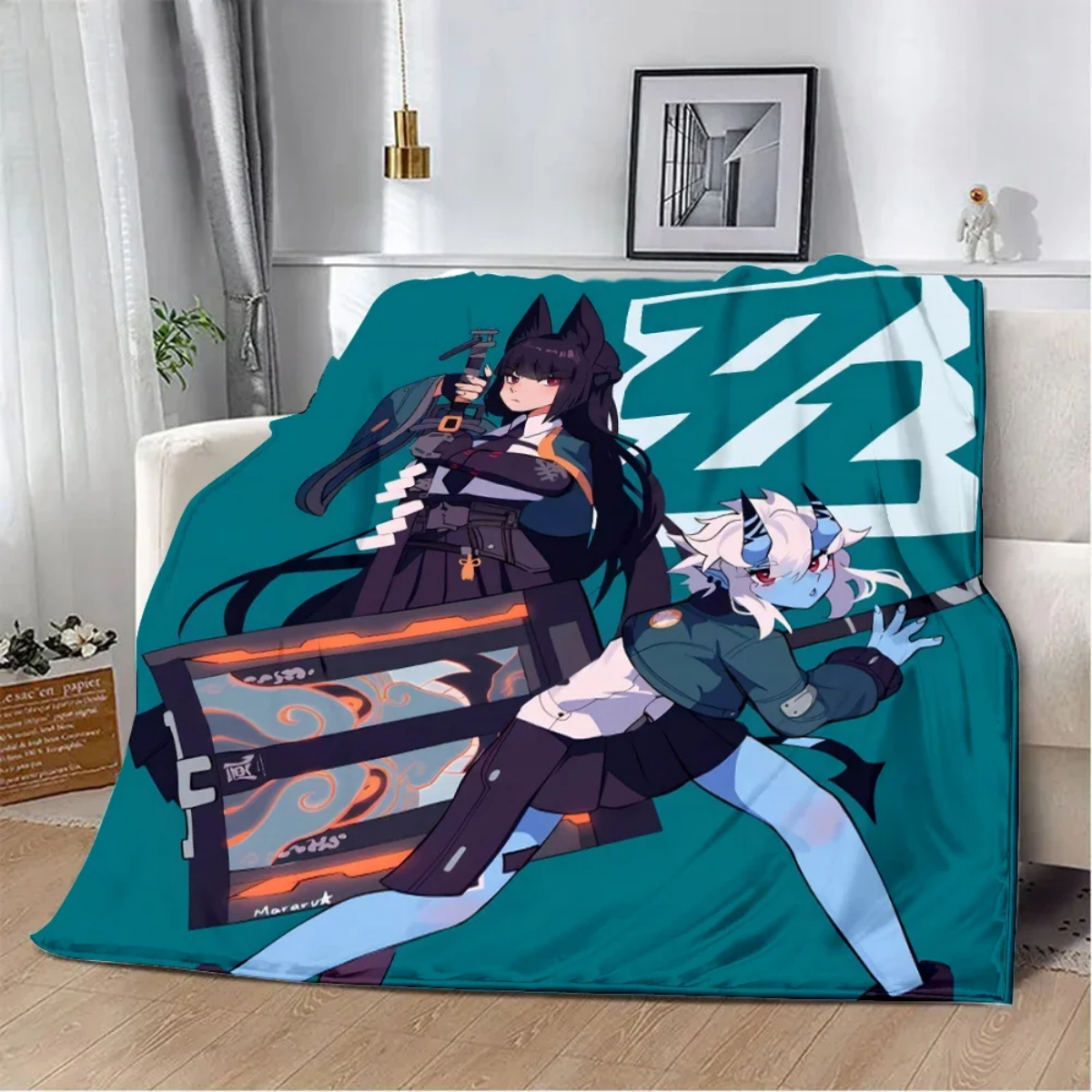 ZZZ Flannel Throw Blanket Zenl - 3D Printing Zone avis et prix