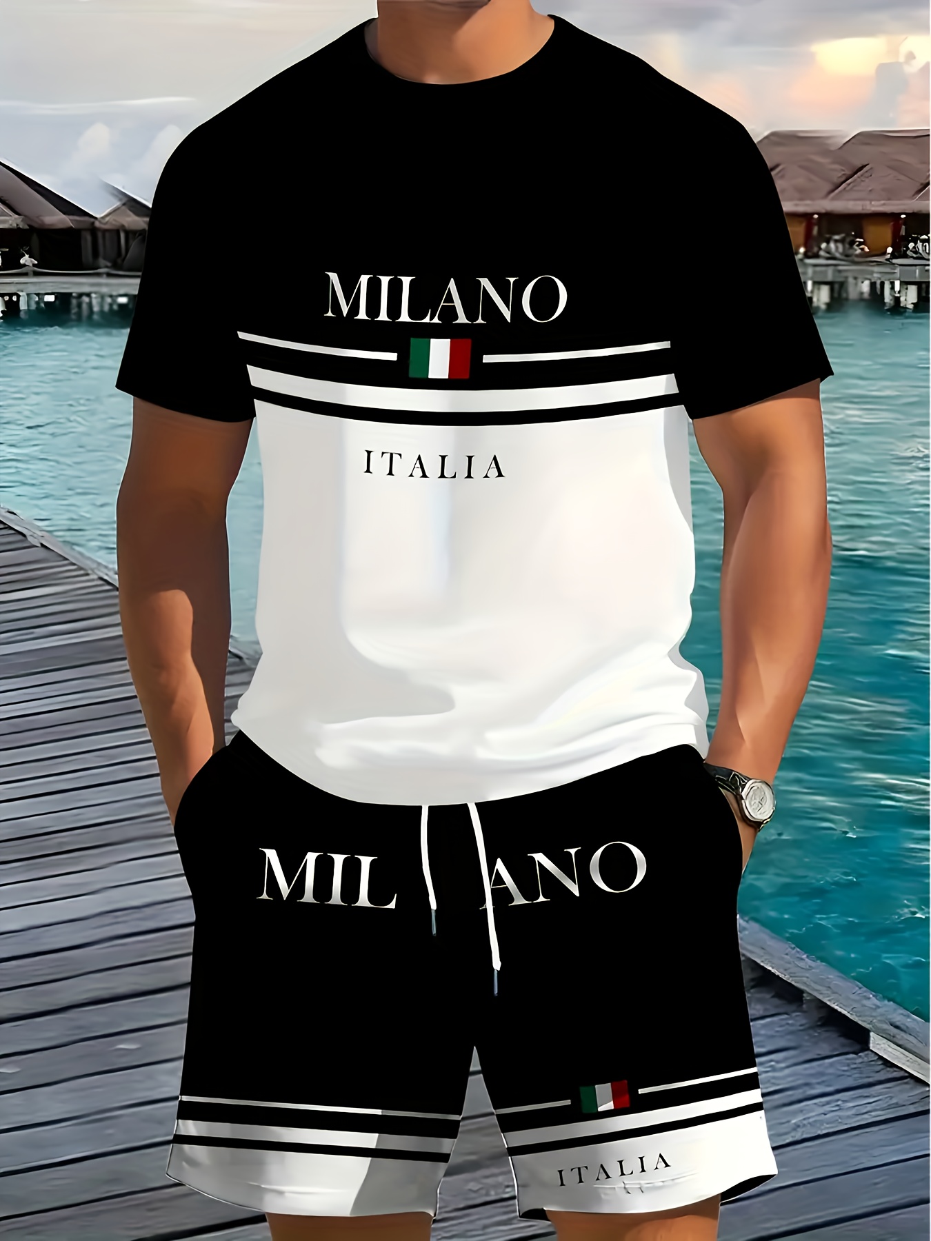 2026 Summer New Men's Short-Sl - 3D Printing Kit avis et prix