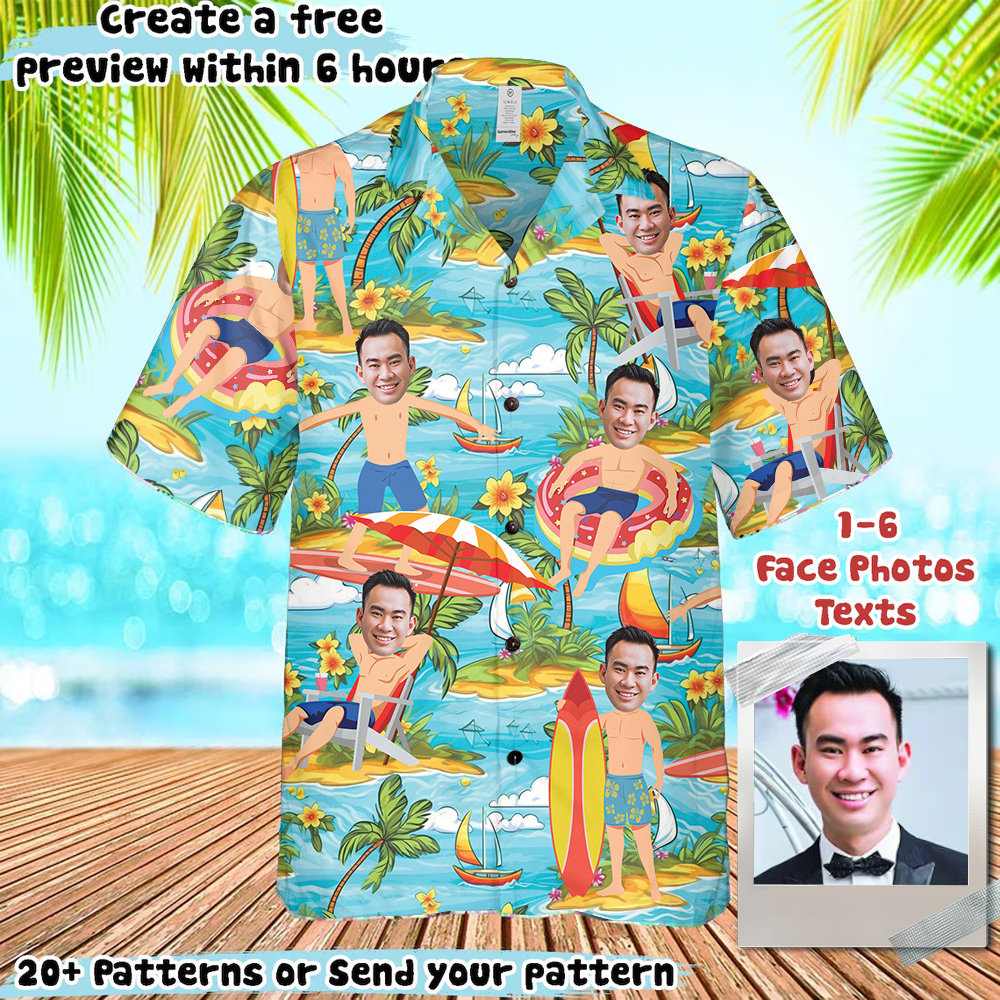 Personalized Photo Hawaiian Ca - 3D Printing Foto avis et prix