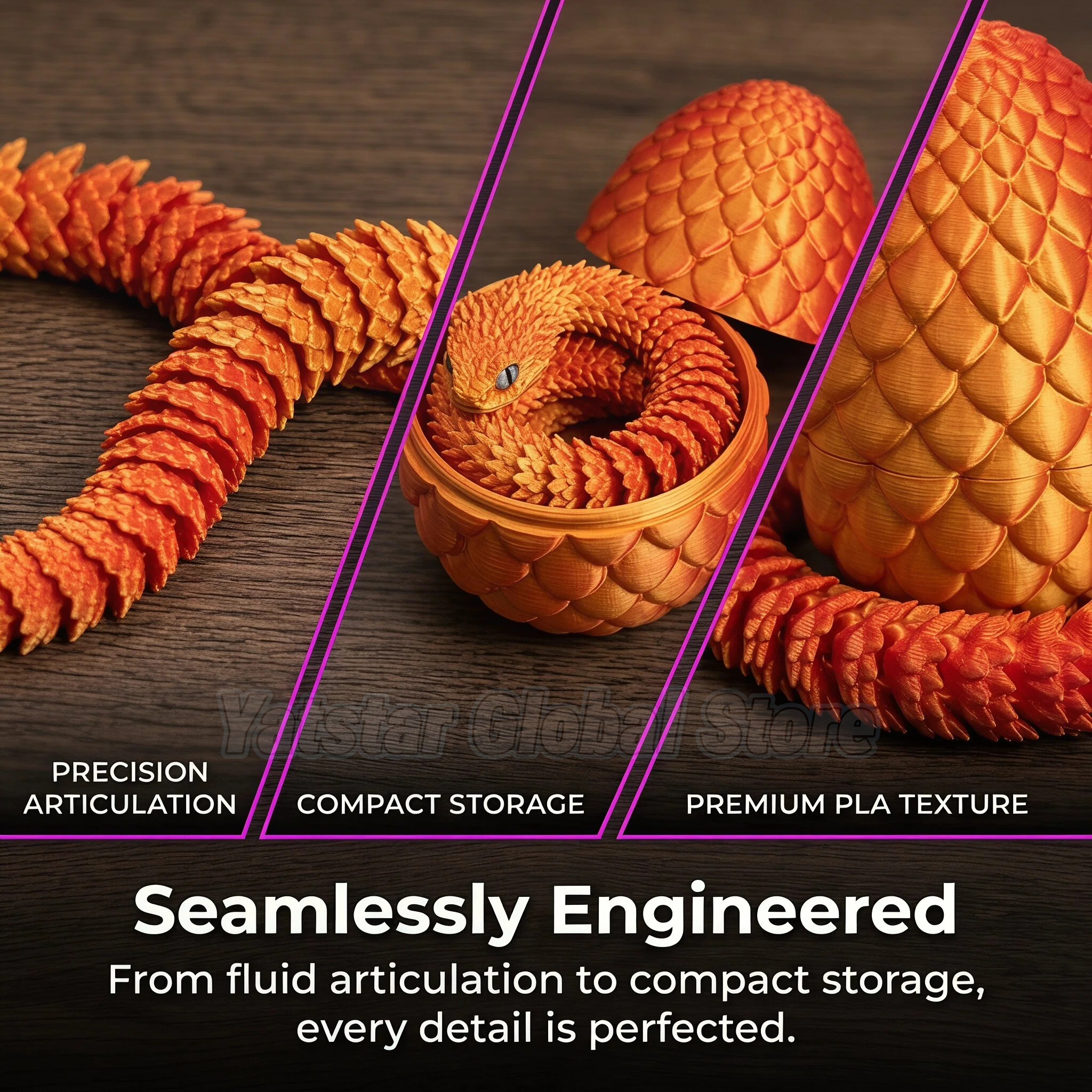 3D Printed Snake Egg Toy Creat - 3D Printing Yourself avis et prix
